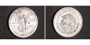 1 Onza Соединённые Штаты Мексики (1867 - ) Серебро 