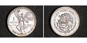 1 Onza Мексиканські Сполучені Штати (1867 - ) Срібло 