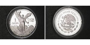1 Onza Мексиканські Сполучені Штати (1867 - ) Срібло 