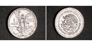 1 Onza Мексиканські Сполучені Штати (1867 - ) Срібло 