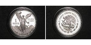 1 Onza Мексиканські Сполучені Штати (1867 - ) Срібло 