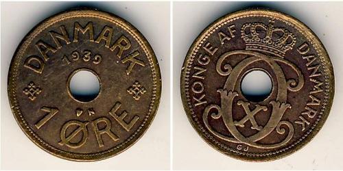 1 Ore Dänemark Bronze 