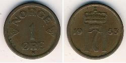 1 Ore Norway Bronze 