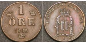 1 Ore Svezia Bronzo 