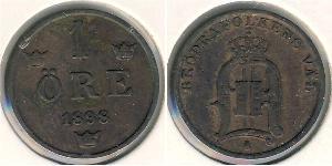 1 Ore Svezia Bronzo 