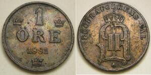 1 Ore Svezia Bronzo 