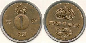 1 Ore Svezia Bronzo 