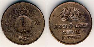 1 Ore Svezia Bronzo 
