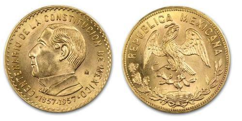 1 Ounce United Mexican States (1867 - ) Gold 