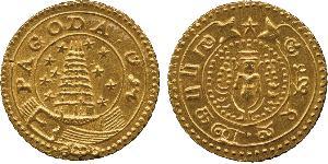 1 Pagoda British East India Company (1757-1858) Gold 