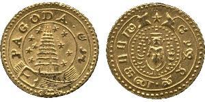 1 Pagoda British East India Company (1757-1858) Gold 