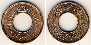 1 Paisa Raj Británico (1858-1947) Bronce 