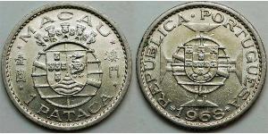1 Pataca Portogallo / Macao (1862 - 1999)  