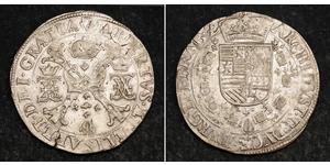 1 Patagon Pays-Bas espagnols (1581 - 1714) Argent Albert d