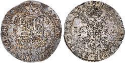 1 Patagon Spanische Niederlande (1581 - 1714) Silber Philip IV. von Spanien (1605 -1665)