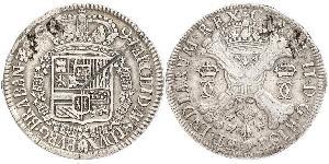 1 Patagon 西屬尼德蘭 (1581 - 1714) 銀 卡洛斯二世 (西班牙) (1661 - 1700)