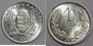 1 Pengo Ungheria (1989 - ) Argento 