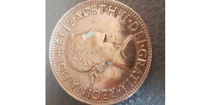 1 Penny Australia (1939 - ) Bronce Isabel II (1926-2022)
