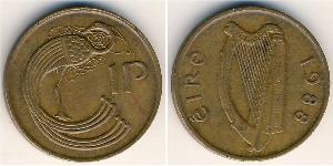 1 Penny Irlanda (1922 - ) Bronce 