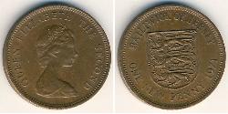 1 Penny Jersey (1066 - ) Bronce 
