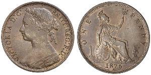 1 Penny Reino Unido Bronce 