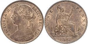 1 Penny Reino Unido Bronce 