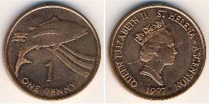 1 Penny Santa Helena (1981 - ) Bronce 