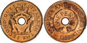 1 Penny Southern Rhodesia (1923-1980) Bronce 
