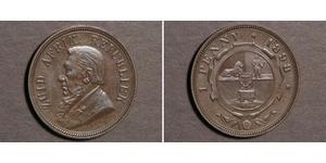 1 Penny Sudáfrica (1910 - ) Bronce Paul Kruger (1825 - 1904)