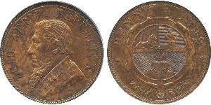 1 Penny Sudáfrica (1910 - ) Bronce Paul Kruger (1825 - 1904)