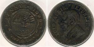 1 Penny Sudáfrica (1910 - ) Bronce Paul Kruger (1825 - 1904)