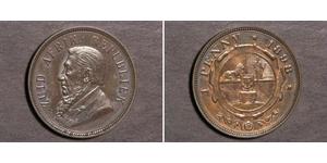 1 Penny Sudáfrica (1910 - ) Bronce Paul Kruger (1825 - 1904)