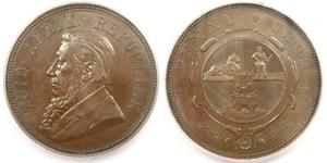 1 Penny Afrique du Sud (1910 - ) Bronze Paul Kruger (1825 - 1904)