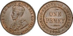1 Penny Australien (1788 - 1939) Bronze George V (1865-1936)