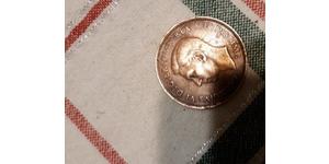1 Penny Feriind Kiningrik (1922-) Bronze George VI (1895-1952)
