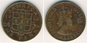 1 Penny Jamaika (1962 - ) Bronze 