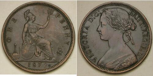 1 Penny Royaume-Uni Bronze 