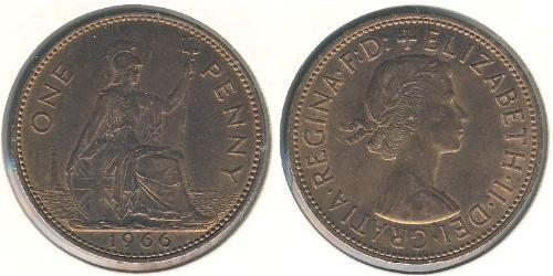 1 Penny Royaume-Uni Bronze 