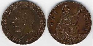 1 Penny Royaume-Uni de Grande-Bretagne et d