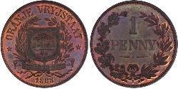 1 Penny South Africa (1910 - ) Bronze 