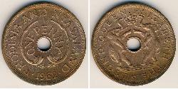 1 Penny Southern Rhodesia (1923-1980) Bronze 