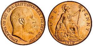 1 Penny United Kingdom of Great Britain and Ireland (1801-1922) Bronze Edward VII (1841-1910)