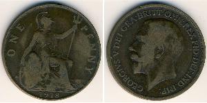 1 Penny United Kingdom of Great Britain and Ireland (1801-1922) Bronze George V of the United Kingdom (1865-1936)