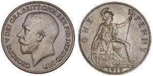 1 Penny United Kingdom of Great Britain and Ireland (1801-1922) Bronze George V of the United Kingdom (1865-1936)
