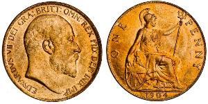 1 Penny United Kingdom of Great Britain and Ireland (1801-1922) Bronze Edward VII (1841-1910)