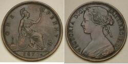1 Penny Vereinigtes Königreich Bronze 