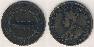 1 Penny Ôstralie (1788 - 1939) Bronze George V (1865-1936)
