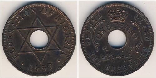 1 Penny Nigeria (1960 - ) Bronzo 