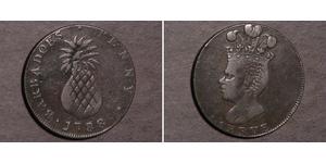 1 Penny Barbados Cobre 