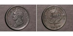 1 Penny Canadá Cobre 